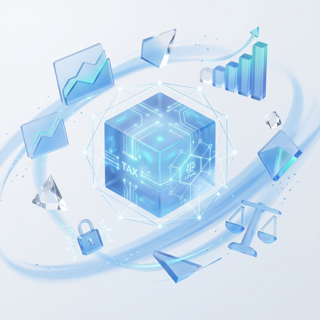 Tax & Legal Solutions Illustration